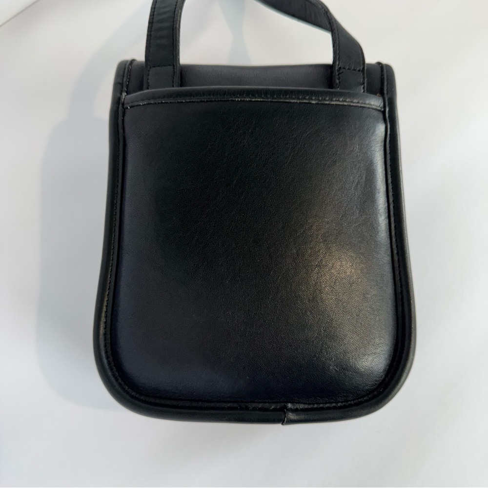 Vintage Viral Coach Sidepack Crossbody Black Purse - Picture 11 of 14